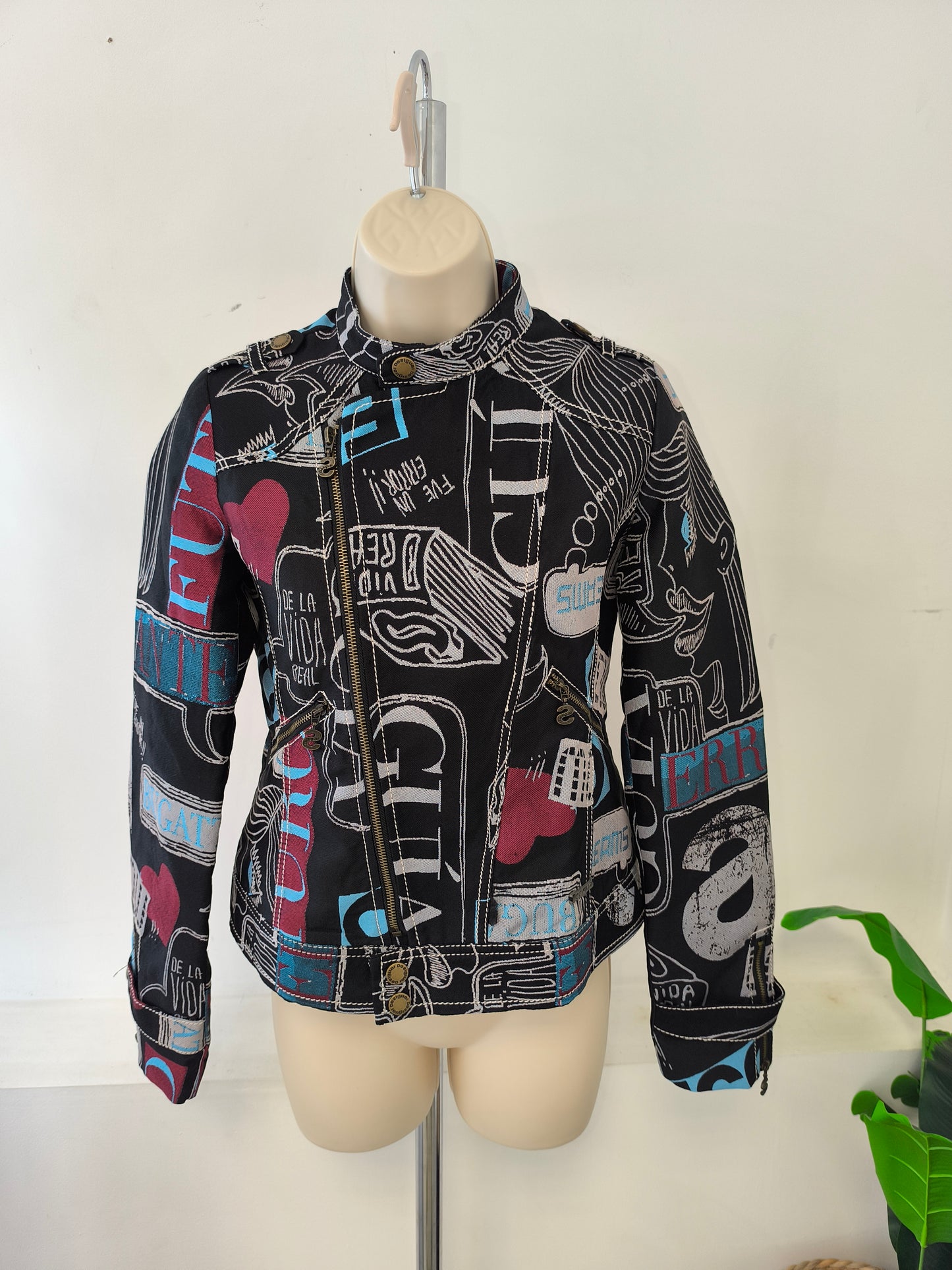 Veste biker Desigual T.36