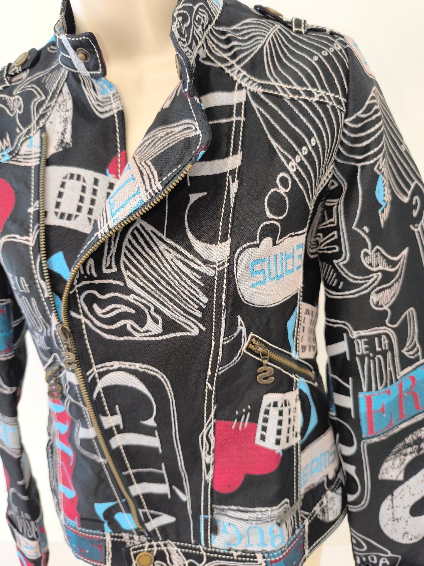 Veste biker Desigual T.36